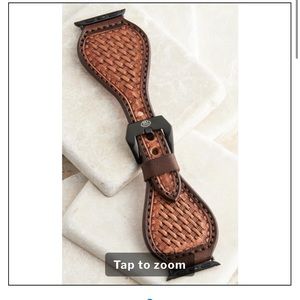 Apple watch band leather